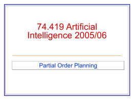 74.419 Artificial Intelligence 2002 Description Logics