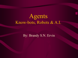 PowerPoint Presentation - Agents Know