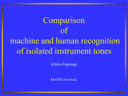 Comparison of machine and human recognition of isolated