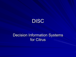 DISC - University of Florida