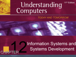 Understanding Computers, 11/e, Chapter 12