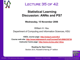 CIS730-Lecture-33