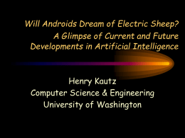 Will Androids Dream of Electric Sheep?