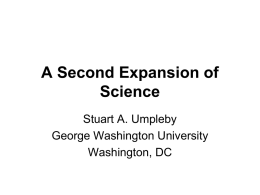From Complexity to Reflexivity - The George Washington University