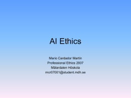 IA Ethics