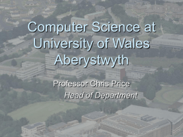 cjp all visit talk - Aberystwyth University Users Site