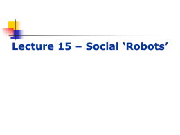 Social robots