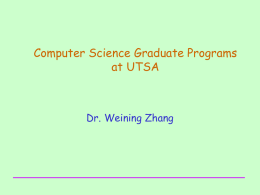 CS Graduate Program