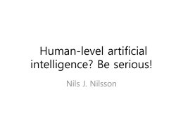 Human-level artificial intelligence? Be serious!