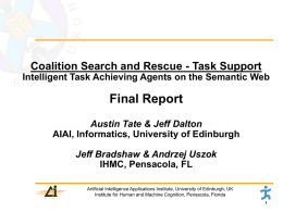 PowerPoint Format - AIAI - University of Edinburgh