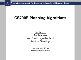 CS790E - Computer Science & Engineering