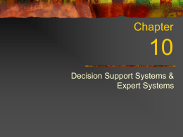 Decision Support and Expert Systems (24)