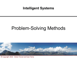 07_Intelligent_Systems-ProblemSolvingMethods - Teaching-WIKI