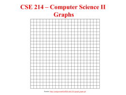 And this is a graph - Computer Science Department