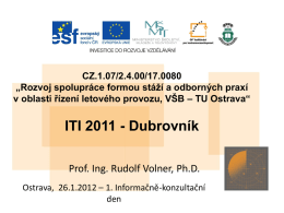 Prezentace z ITI 2011