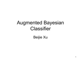 Augmented Bayesian Classifier