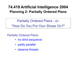 Planning-Partial-Order-and