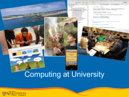 travelling-open-day... - Aberystwyth University Users Site