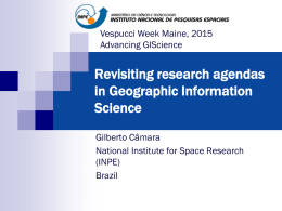 Revisiting research agendas in Geographic Information