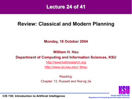 CIS730-Lecture-24-20041018 - KDD