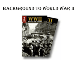 WW II powerpoint