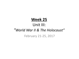 Week 25: February 21-24