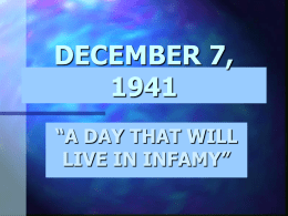december 7, 1941
