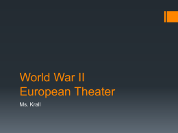 World War II European Theater