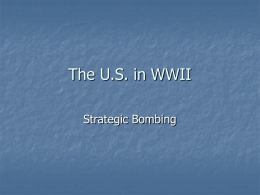 strategic bombing