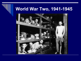 2. World War Two