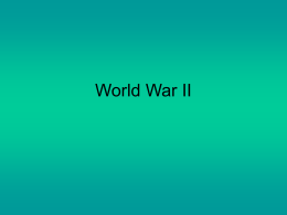 World War II - Issaquah Connect