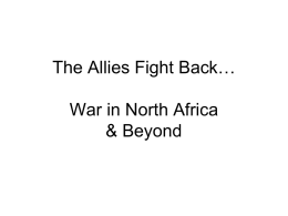 War in North Africa