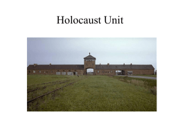 Holocaust Unit
