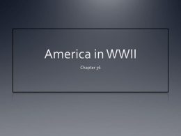 America in WWII
