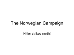 The Norwegian Campaign