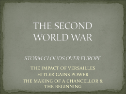 THE SECOND WORLD WAR PART II