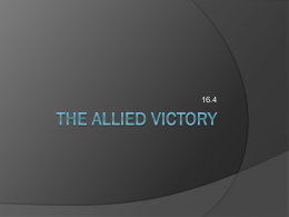 The Allied Victory - Tori Hopkins