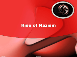Rise of Nazism