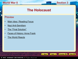 28.3 The Holocaust