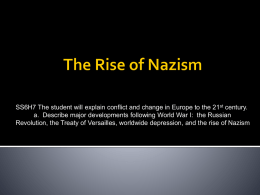Introduction to Hitler and the Rise of Nazism