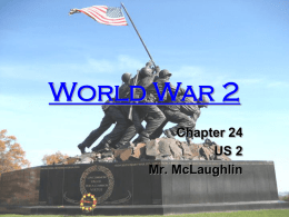 WW2 and the US