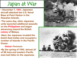 Japan at War - Chandler Unified School District