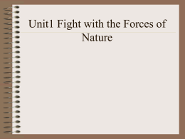 Unit1 Fight with the Forces of Nature