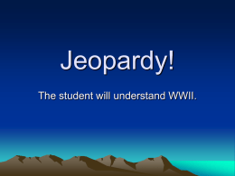 Jeopardy Standard_WWII