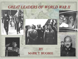 great leaders of world war ii