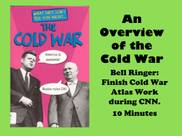 Cold War Part II