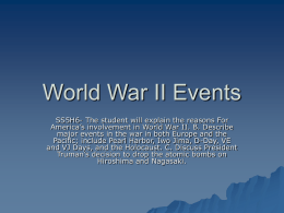 World War II News