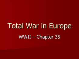 WW II PP - TeacherWeb