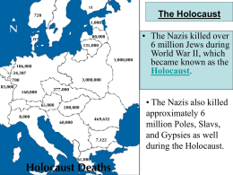 The Holocaust - Jenks Public Schools