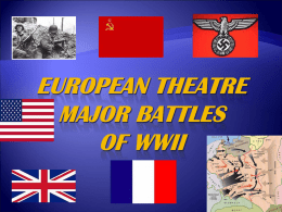 europe battles